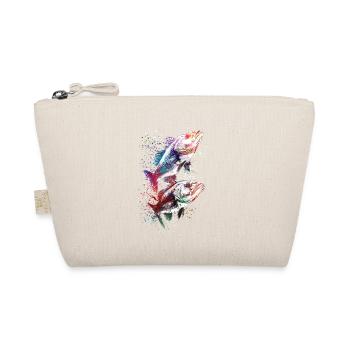 Fishing sport art #fishing - Organic Pouch - nature - Front