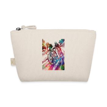 Cycling #cycling #sport #bike - Organic Pouch - nature - Front