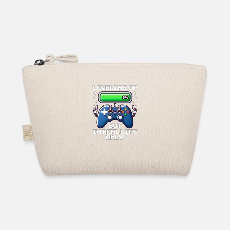 LEVELING UP BUT IN REAL LIFE ONLY Organic Pouch