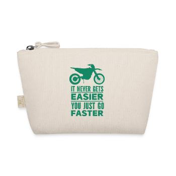 Motorcycle Motocross Bike Racing Motorsport - Organic Pouch - nature - Front