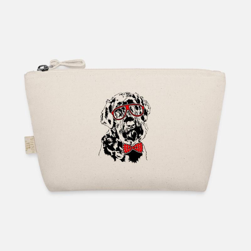 Drôle DE SCHNAUZER GÉANT Lunettes Chiens Chien Trousse biologique