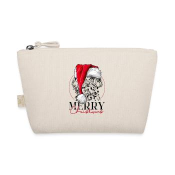 Santa MALTESER Joyeux Noël Chiens Chiens Wilsigns - Trousse biologique - nature - Devant