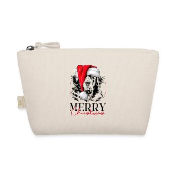 Père Noël Joyeux Noël Chiens Chiens Wilsigns - Trousse biologique - nature - Devant