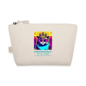 Cat King: Enchanting Wisdom - Organic Pouch - nature - Front