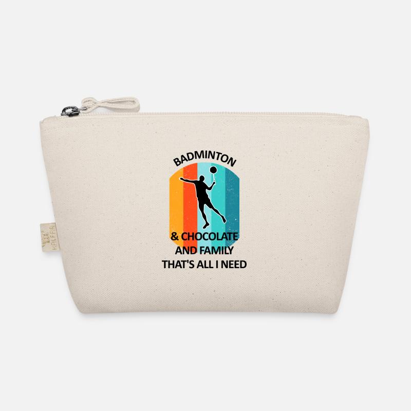 Badminton Badminton Badminton Player Chocolat Trousse biologique