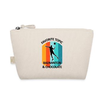 Badminton Badminton Badminton Player Chocolat - Trousse biologique - nature - Devant