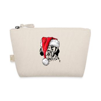 Santa Epagneul Breton Weihnachten Hunde Wilsigns - Bio-Täschchen - Natur - Vorne