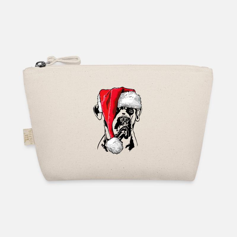 Santa Cane Corso Weihnachten Hunde Wilsigns Bio-Täschchen