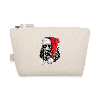 Père Noël Springer Spaniel Chiens de Noël - Trousse biologique - nature - Devant
