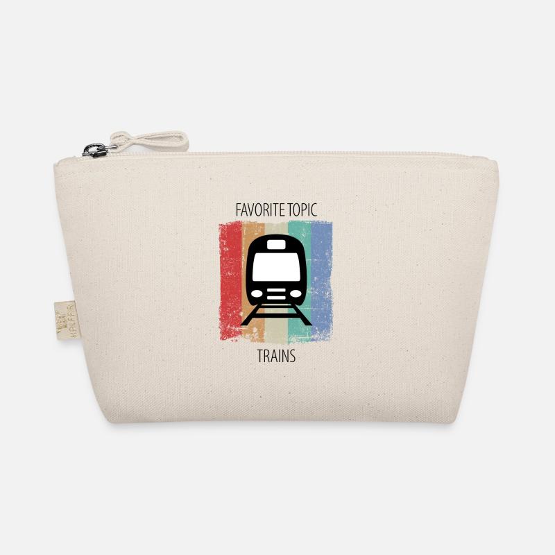 Train Railway Railroad Worker Trains Train Driver Organic Pouch