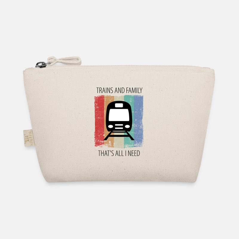 Train Railway Railroad Worker Trains Train Driver Organic Pouch