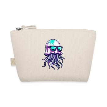 Jellyfish Cool Comic - Organic Pouch - nature - Front