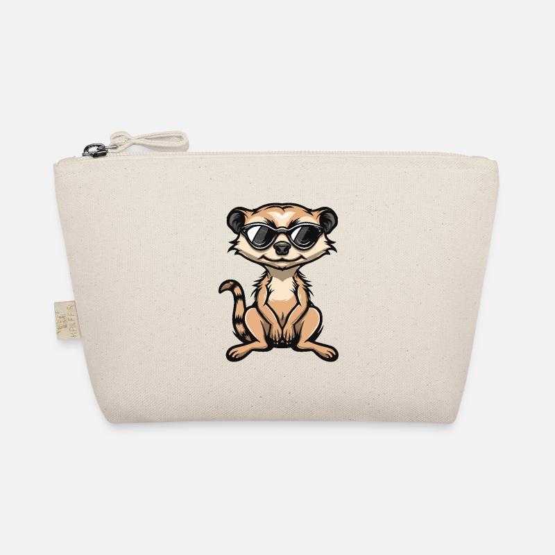 Erdmännchen Cool Comic Bio-Täschchen