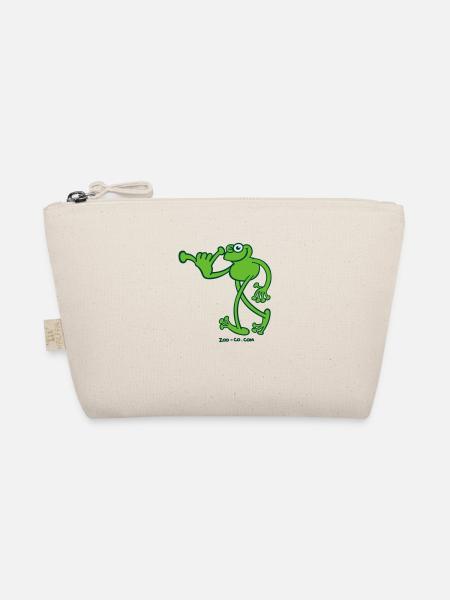 Hawaiian Frog - Organic Pouch - nature - Front