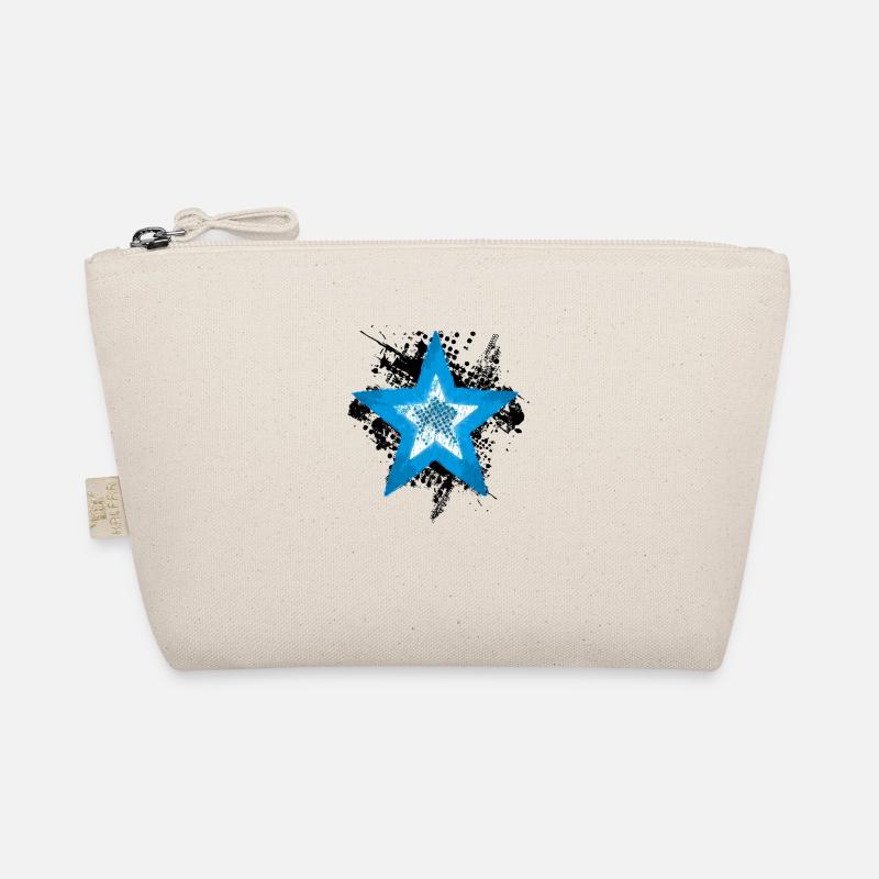 Star design (Cool Blue) Organic Pouch