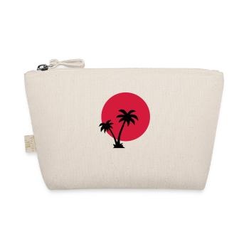 Palm Trees Sun - Organic Pouch - nature - Front