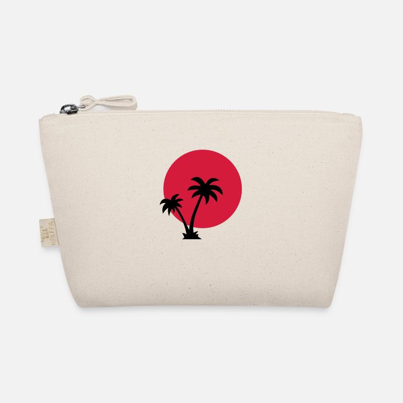 Palm Trees Sun Organic Pouch
