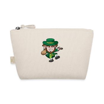 Leprechaun St Patricks - Organic Pouch - nature - Front