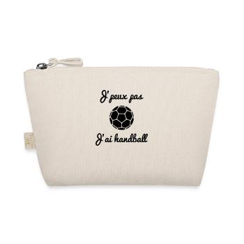 j'peux pas j'ai handball - Trousse biologique - nature - Devant
