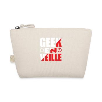 "Geek en veille" - Trousse biologique - nature - Devant