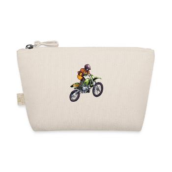 Comic Motocross - 1 Bike - Bio-Täschchen - Natur - Vorne