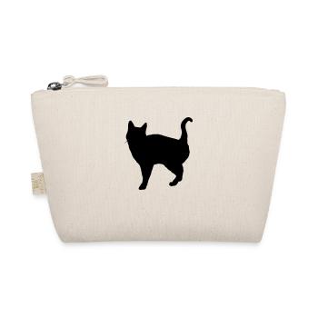 Vektor Katze Silhouette - Bio-Täschchen - Natur - Vorne