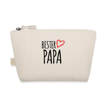 bester Papa - Bio-Täschchen - Natur - Vorne