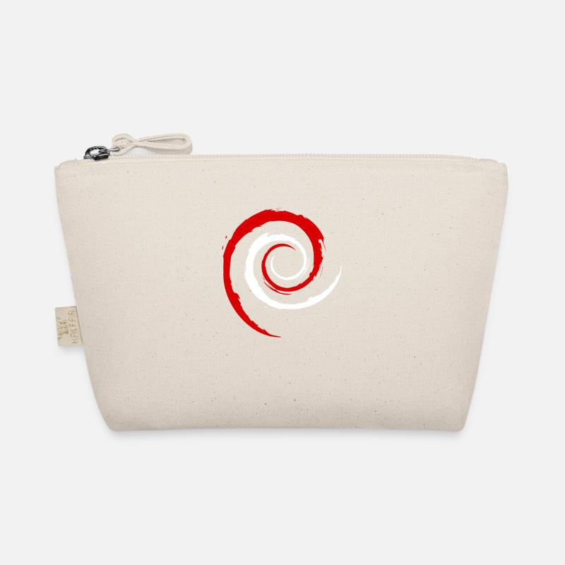 Austrian Debian Swirl Bio-Täschchen