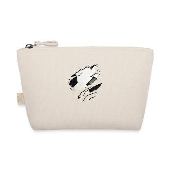 ball football soccer - Organic Pouch - nature - Front