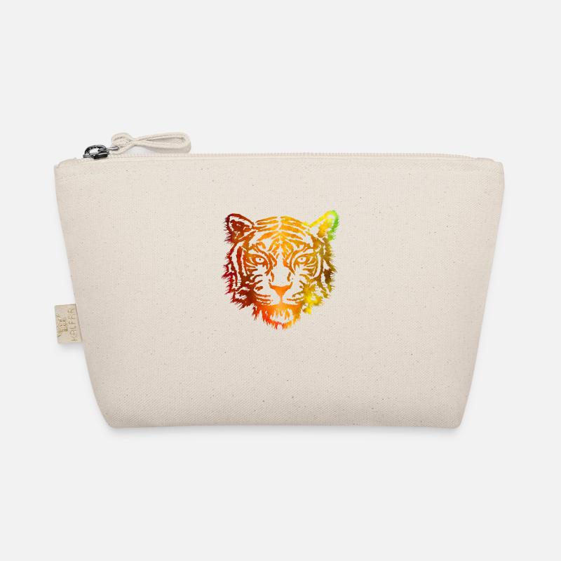 Tiger (Orange) Bio-Täschchen