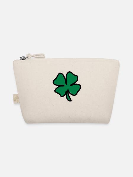 Irish Leaf two coloured - Bio-Täschchen - Natur - Vorne