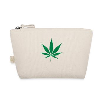 Cannabis leaf - Organic Pouch - nature - Front