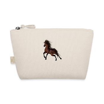 Brown Wild Horse - Bio-Täschchen - Natur - Vorne