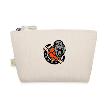 Gorilla gorilla handball club sports logo - Organic Pouch - nature - Front