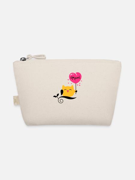 owl - owl - uhu - kauz - Mami - Mommy - 3C - Organic Pouch - nature - Front