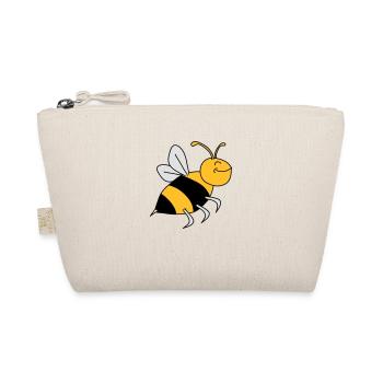 Happy Bee - Organic Pouch - nature - Front