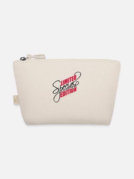 Limited Special Edition Design - Bio-Täschchen - Natur - Vorne