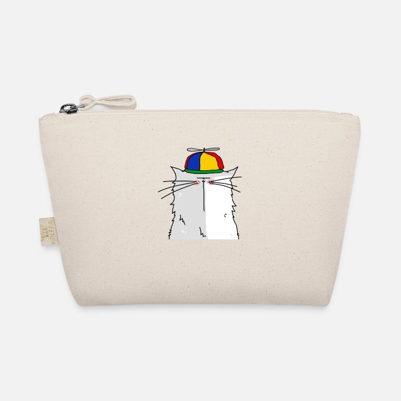 portrait d'un chat à casquette hélice Trousse biologique