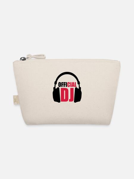 Official DJ - Bio-Täschchen - Natur - Vorne