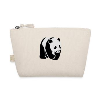 Panda - Bio-Täschchen - Natur - Vorne