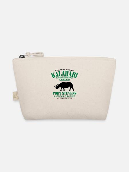 Kalahari Rhino - Bio-Täschchen - Natur - Vorne