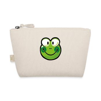 Smiley Frog - Bio-Täschchen - Natur - Vorne