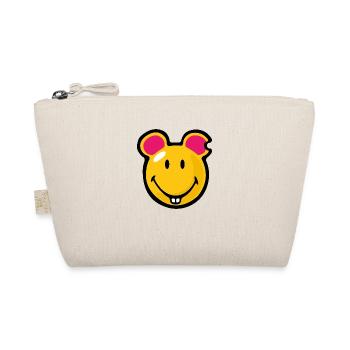 Smiley Mouse - Trousse biologique - nature - Devant