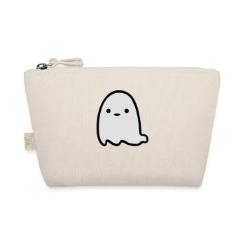 cute_ghost_2 - Bio-Täschchen - Natur - Vorne