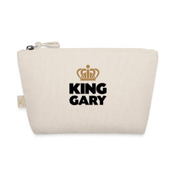 King gary name thing crown - Organic Pouch - nature - Front