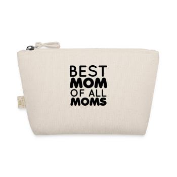 Mom - Best mom of all moms - Organic Pouch - nature - Front