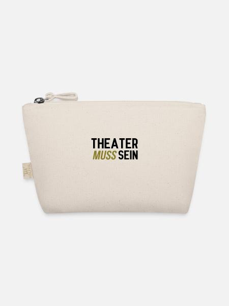 Theater muss sein - Bio-Täschchen - Natur