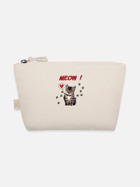 Chat MEOW - Trousse biologique - nature