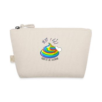 crotte de licorne / poopycorn / humour licorne - Trousse biologique - nature - Devant