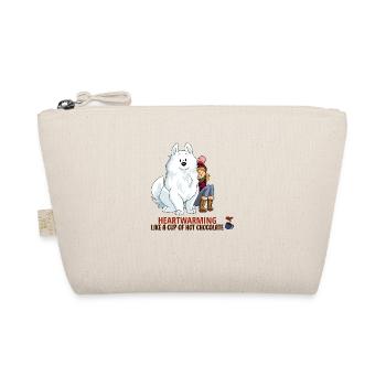 Samoyed Winter Christmas Gift Dog Love - Organic Pouch - nature - Front